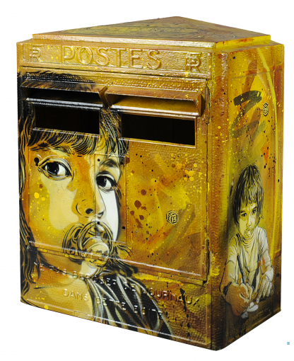 Christian Guémy dit C215 - Nostos - Peinture acrylique au pochoir, 2011 © Adagp, Paris, 2019